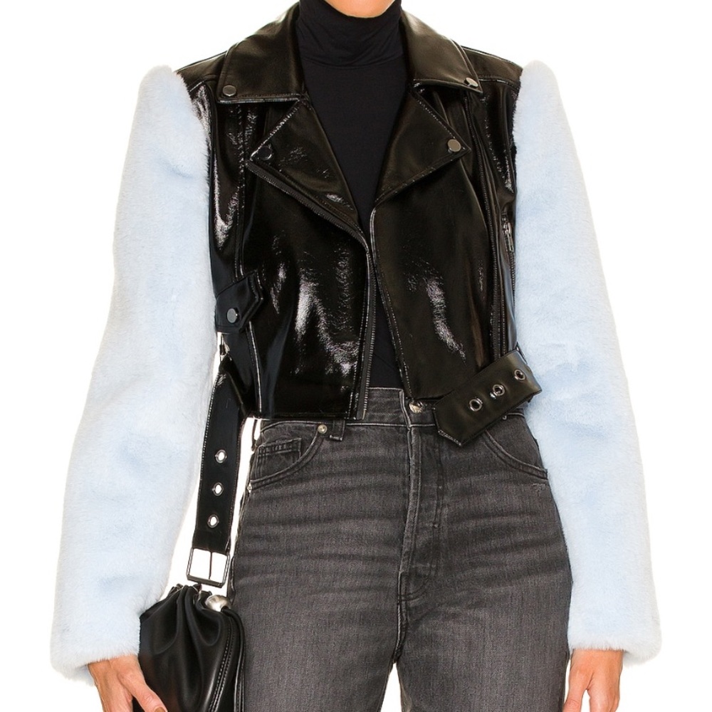 Camila Coelho Florencia Moto Jacket